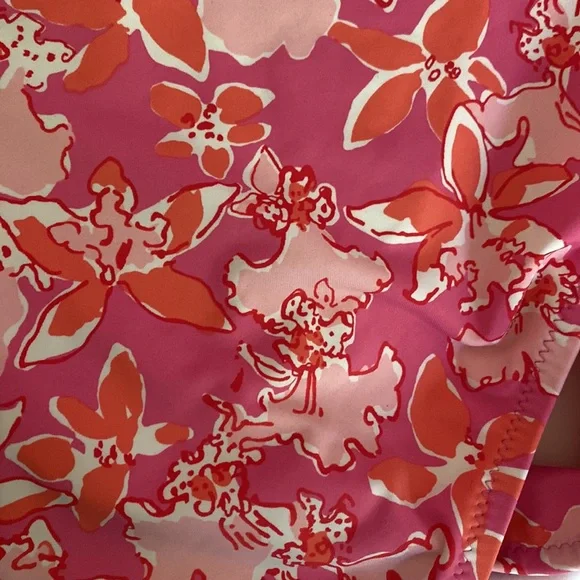 Lilly Pulitzer pink floral bikini size XS - Picture 3 of 5